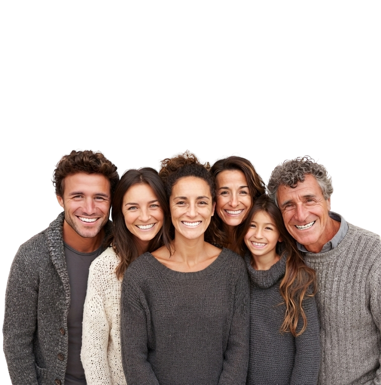 Famille accompagnée par la clinique d'orthodontie B And Smile à Genève